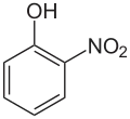 Struktur von o-Nitrophenol