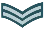 Double Chevron Corporal insignia, Royal Air Force