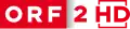 Logo von ORF 2 HD seit 9. Jänner 2012