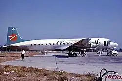 DC-7 der Flying Enterprise