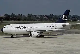 Airbus A310-200 der Oasis International Airlines, September 1995