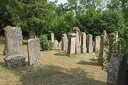 Ansicht des Friedhofs