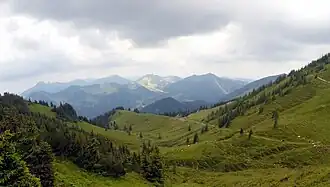 Almgebiet der Oberen Wallenburgalm