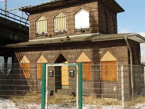 Leerstehende Oberhafen­kantine 2005, vor der Renovierung