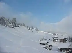 Winterstimmung bei Rohr und Oberhirschegg