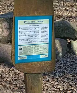 Liedertafel am „Pfad der Lieder“