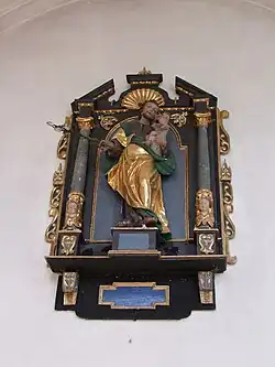 Ädikula im Chor mit Hl. Joseph