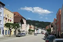 Marktplatz von Obernzell