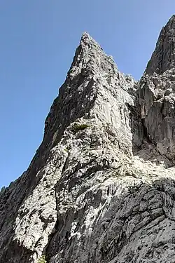 Oberreintalturm vom Südwesten