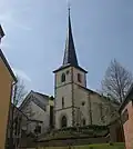 Die Kirche in Oberwerrn
