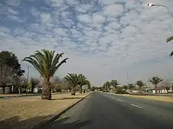 Straße in Odendaalsrus