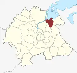 Lage des Seden Sogn in der Odense Kommune