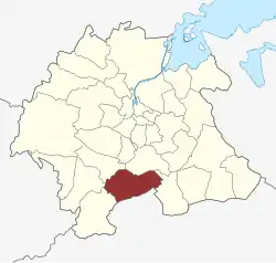 Lage des Stenløse Sogn in der Odense Kommune