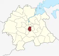 Lage des Thomas Kingos Sogn in der Odense Kommune