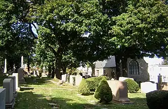 Der Friedhof im Jahre 2009