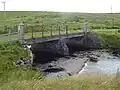 Alte Brücke der A858 in Barvas