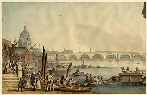 Blackfriars Bridge 1768