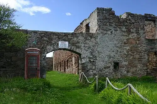 Mittlerweile verfallene Heringsfabrik