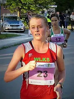 Die elftplatzierte Olga Niedziałek