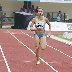 Olga Safronowa – ausgeschieden als Vierte in 11,63 s