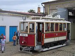 Triebwagen 16 der Straßenbahn Olmütz (1912)