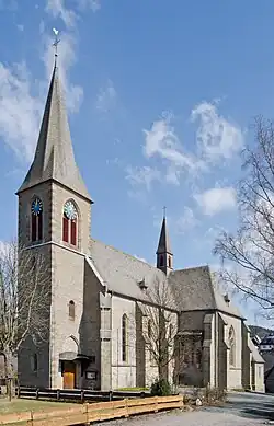 Pfarrkirche St. Katha­rina, erbaut von Arnold Güldenpfennig
