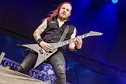 Live-Rhythmusgitarrist Jani Liimatainen