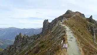 Gipfel der Hirschkarspitze