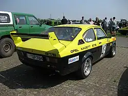 Opel Kadett C Coupe im Racetrim