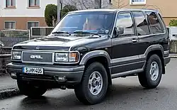 Auf dem Isuzu Trooper basiert der Opel Monterey.