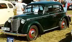 Opel Olympia als viertürige Limousine (1939)
