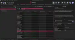 Die Management-Oberfläche opsi-configed im dunklen Modus