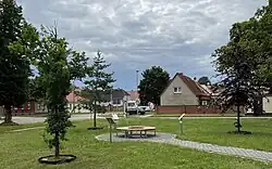 Rundbank in Oranienbaum weitere Bilder