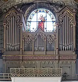 Die 1865 erbaute Orgel