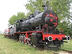 Historische Lokomotive