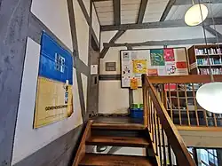 Eingang zur Gemeindebücherei