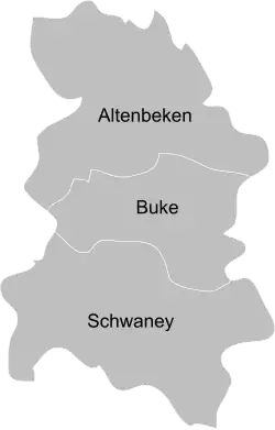 Ortsteile von Altenbeken