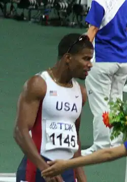 Terrence Trammell, dreifacher Silbermedaillengewinner (OS 2000, OS 2004, WM 2003), belegte Rang fünf