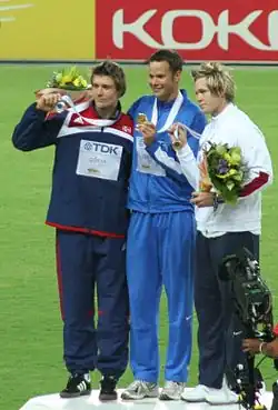 Der zwölftplatzierte Breaux Greer (rechts)