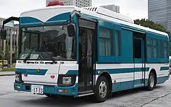 Polizeibus in Japan