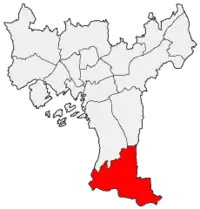 Lage von Søndre Nordstrand in Oslo