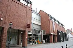 Das 1985 errichtete Museumsgebäude, Ansicht Ritterstr.