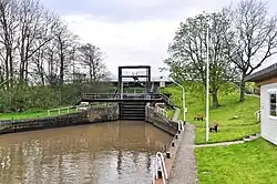 Altes Hubtor Ausfahrt zum Gewölbe