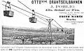 1895: Ottosche Drahtseilbahn mit handbetätigten Schraubstockkupplungsapparaten