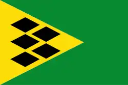 Flagge des Ortes Oud-Alblas