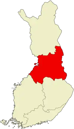 Lage in Finnland