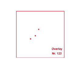 Anpassung der Overlay-Folie an den Radarschirm und die Seezeichenechos