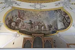 Laurentius nimmt Abschied von Papst Sixtus II.