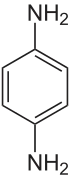 Struktur von P-Phenylendiamin