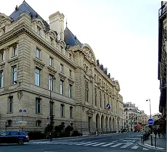 Nordfassade der „Nouvelle Sorbonne“